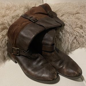 COPY - Cole Haan Boots F15-GD42577 Cole Haan Chesley Riding Boot Knee High Boots